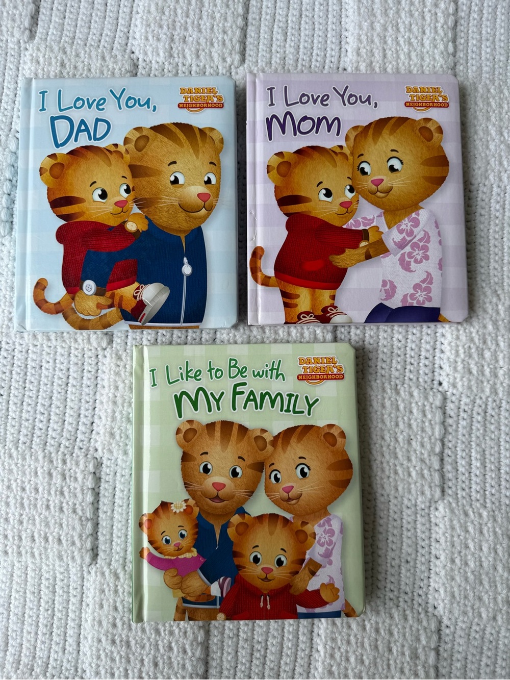 3 Daniel Tiger’s Neighborhood Padded Board Books